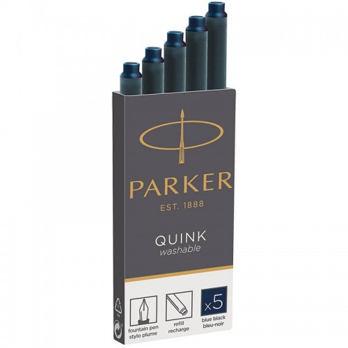 Темно-синие картриджи с чернилами Parker (Паркер) Long Blue ink в Самаре

