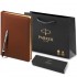Набор Parker IM Core Dark Espresso CT из шариковой ручки и ежедневника коричневого цвета в Самаре