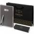 Набор Parker Jotter Stainless Steel CT из перьевой ручки и серого ежедневника в Самаре