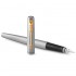 Набор Parker Jotter Stainless Steel GT из перьевой ручки и черного ежедневника недатированного в Самаре