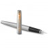 Набор Parker Jotter Stainless Steel GT из перьевой ручки и ежедневника черного цвета в Самаре