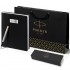 Набор Parker Jotter Stainless Steel GT из перьевой ручки и ежедневника черного цвета в Самаре