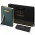 Набор Parker Jotter Stainless Steel GT из перьевой ручки и зеленого ежедневника недатированного в Самаре