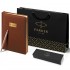 Набор Parker Jotter XL SE20 Monochrome Rose Gold из шариковой ручки и ежедневника коричневого цвета в Самаре