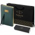 Набор Parker Jotter XL SE20 Monochrome Black из шариковой ручки и ежедневника зеленого цвета в Самаре