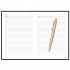Набор Parker Jotter XL SE20 Monochrome Gold из шариковой ручки и ежедневника коричневого цвета в Самаре
