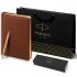 Набор Parker Jotter XL SE20 Monochrome Gold из шариковой ручки и ежедневника коричневого цвета в Самаре