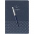 Набор Parker Jotter Royal Blue CT из перьевой ручки и ежедневника недатированного синего цвета в Самаре