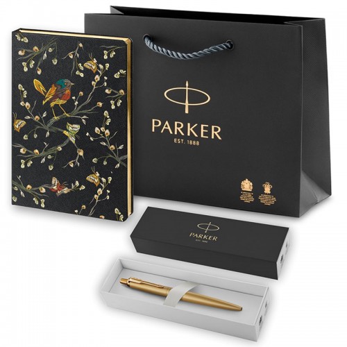 Набор Parker Jotter XL SE20 Monochrome Gold из шариковой ручки и ежедневника черного цвета в Самаре