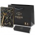 Набор Parker Jotter XL SE20 Monochrome Gold из шариковой ручки и ежедневника черного цвета в Самаре