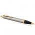 Набор Parker IM Brushed Metal GT из шариковой ручки и ежедневника коричневого цвета в Самаре