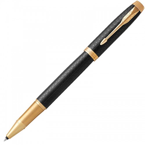 Ручка-роллер Parker (Паркер) IM Premium Black/Gold GT в Самаре

