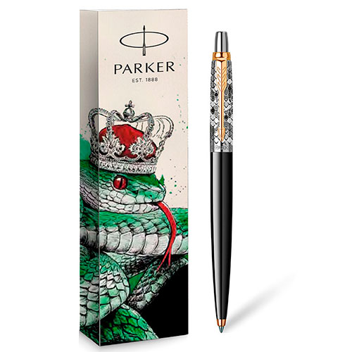 Шариковая ручка Parker Jotter SNAKE Special Edition K160 Black GT в Самаре