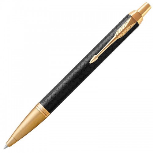 Шариковая ручка Parker (Паркер) IM Premium Black/Gold GT в Самаре
