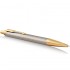 Шариковая ручка Parker (Паркер) IM Premium Warm Silver/Gold GT в Самаре
